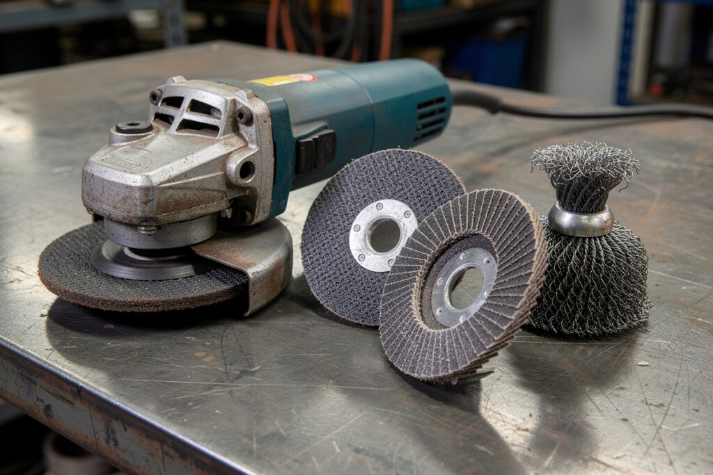 Angle Grinder Guide for Welders: Cutting Discs, Flap Wheels, Wire Brushes
