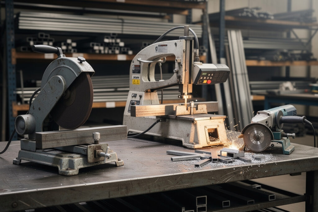 Chop Saw vs Band Saw vs Angle Grinder: Which Metal Cut-Off Tool?