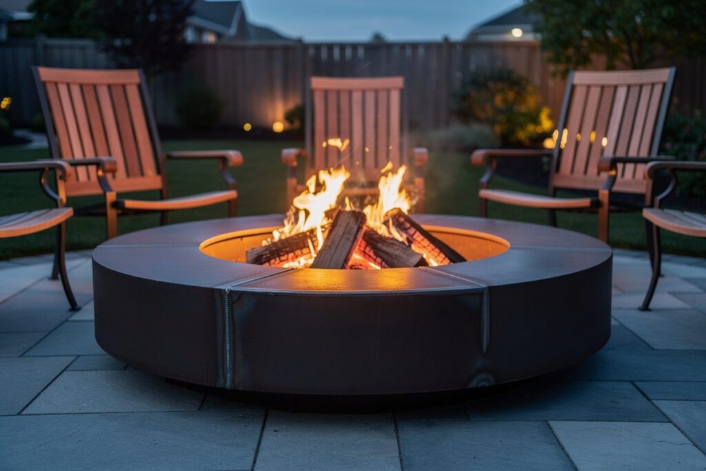 DIY Welding Fire Pit: Steel Ring Design with Cut List and Weld Guide
