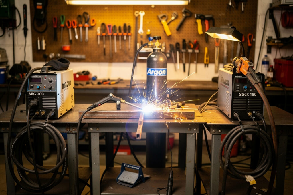 MIG vs TIG vs Stick Welding — Which Process Should a Beginner Start With?
