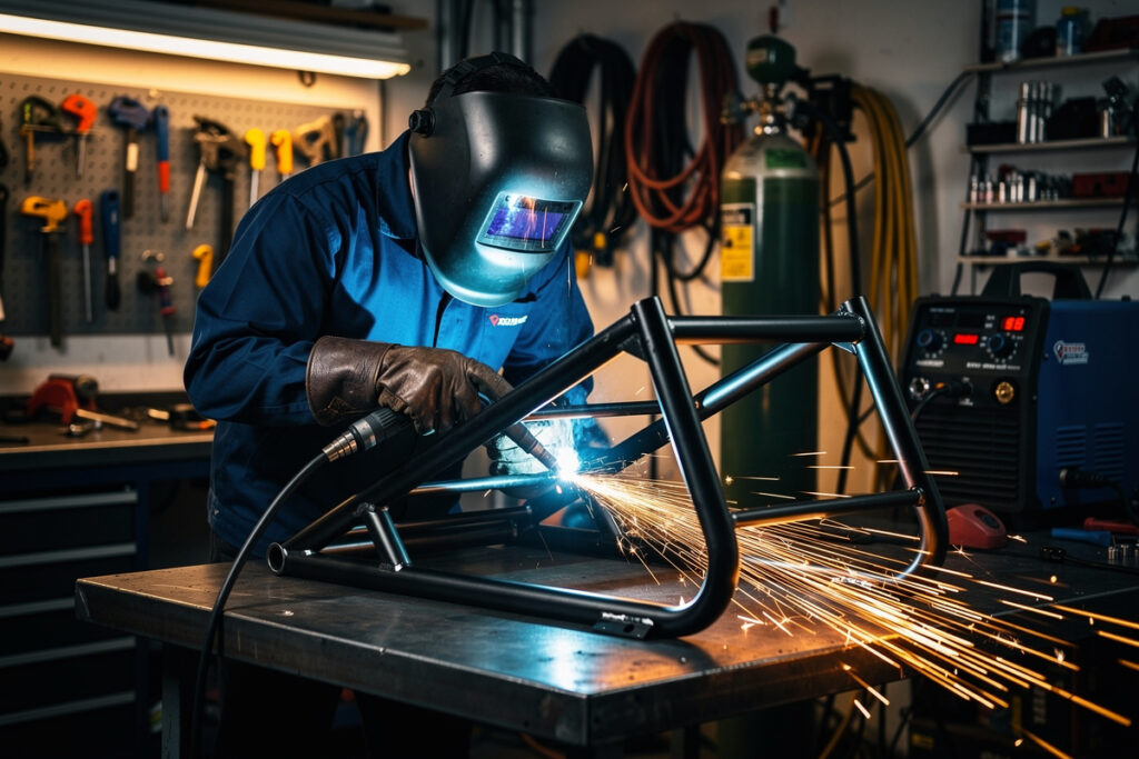 MIG Welding for Beginners: Your First Project Is a Sim Rig Frame