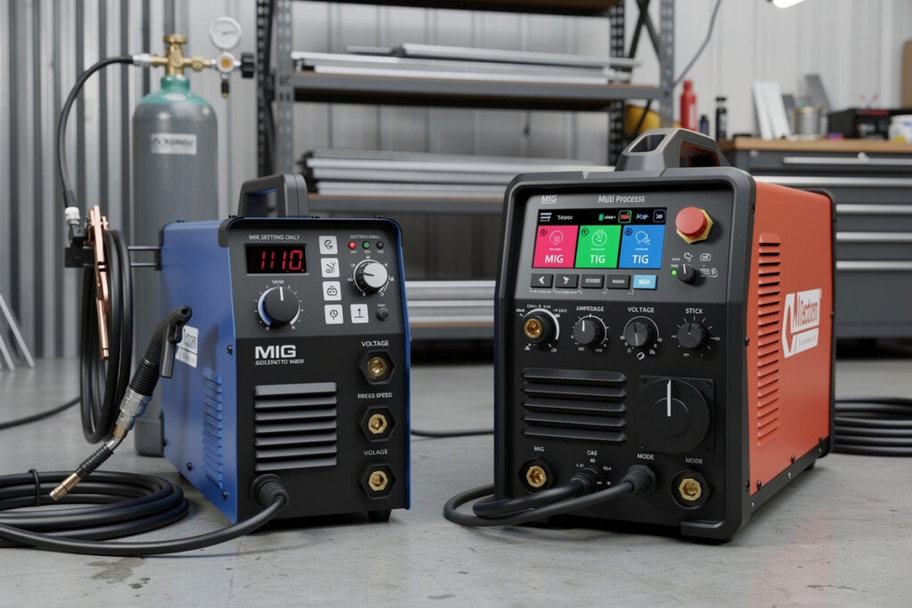 MIG vs Multi-Process Welders: When Paying More Actually Saves Money