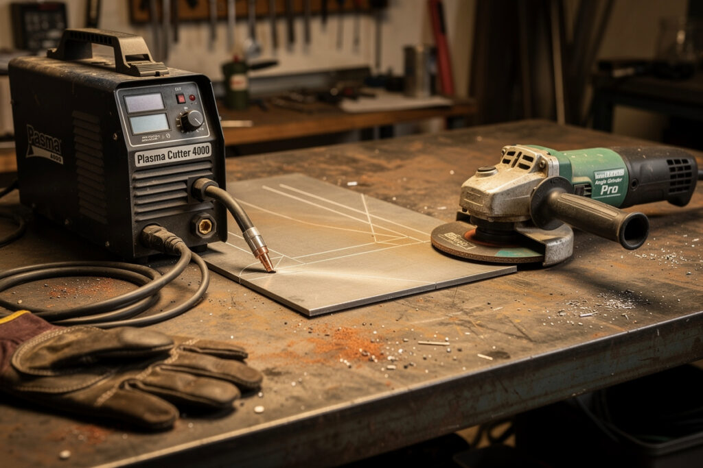Plasma Cutter vs Angle Grinder: Which Cuts Steel Faster and Cleaner?