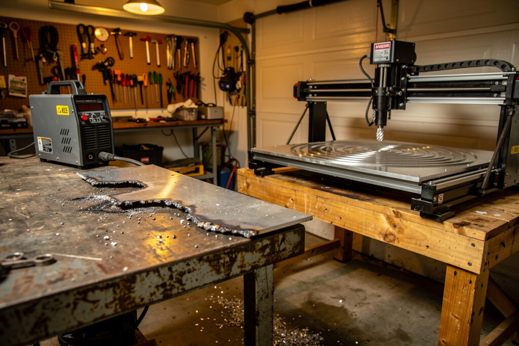 Plasma Cutting Aluminum at Home: Why Owners Reach for a CNC Router Instead