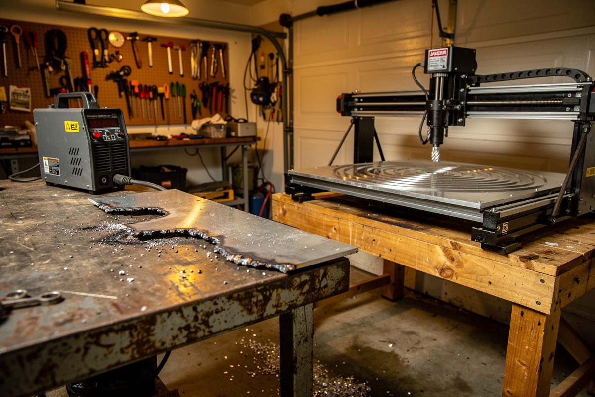 Plasma Cutting Aluminum at Home: Why Owners Reach for a CNC Router Instead