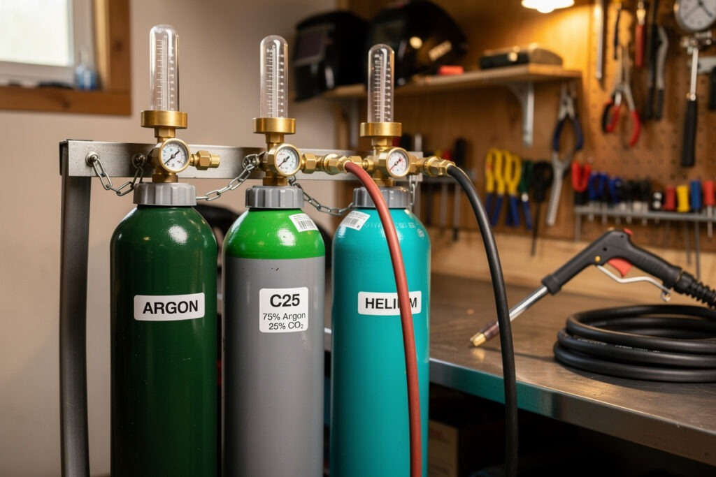 Welding Gas Guide: Argon, CO2, Helium, and Tri-Mix Explained