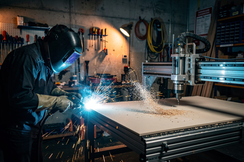 Welding vs CNC Routing: When Each Wins for Workshop Projects