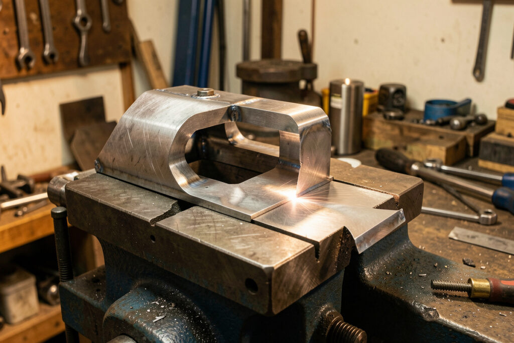 Bend Test for Home Welders: Fixture, Coupon, and Pass or Fail