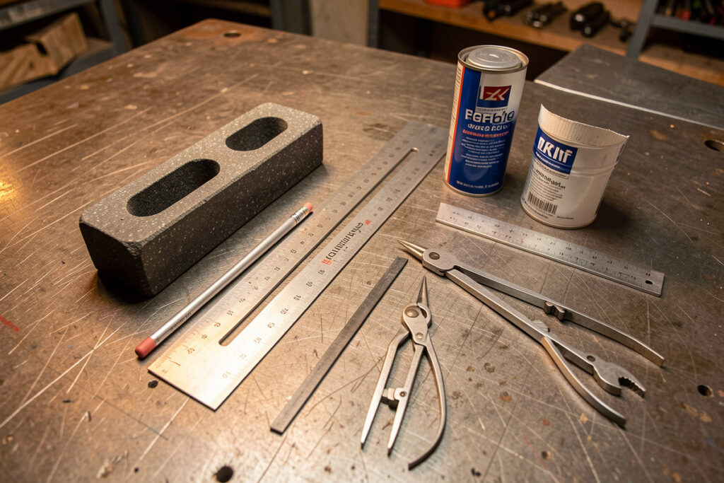 Metal Layout and Marking Guide: Soapstone, Scribe, and Reference Edges