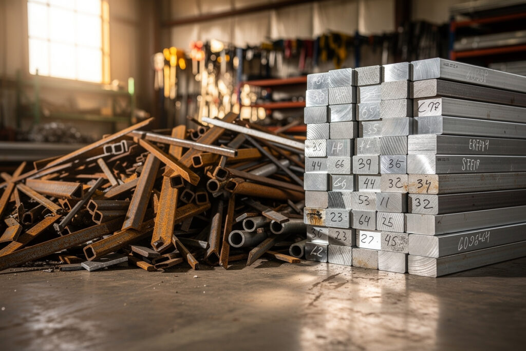 New vs Used Steel: When Recycled Metal Is Fine