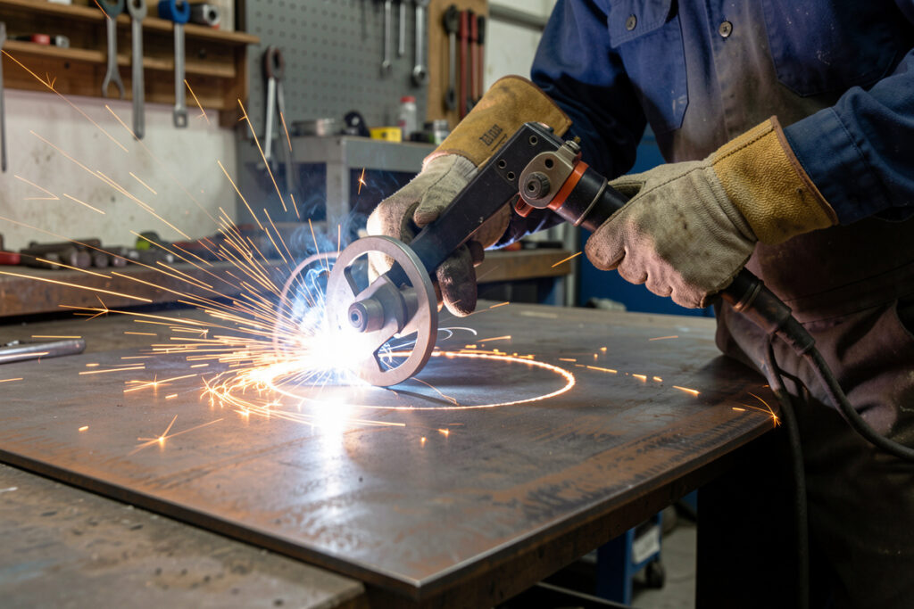 How to Cut Circles and Curves with a Plasma Cutter