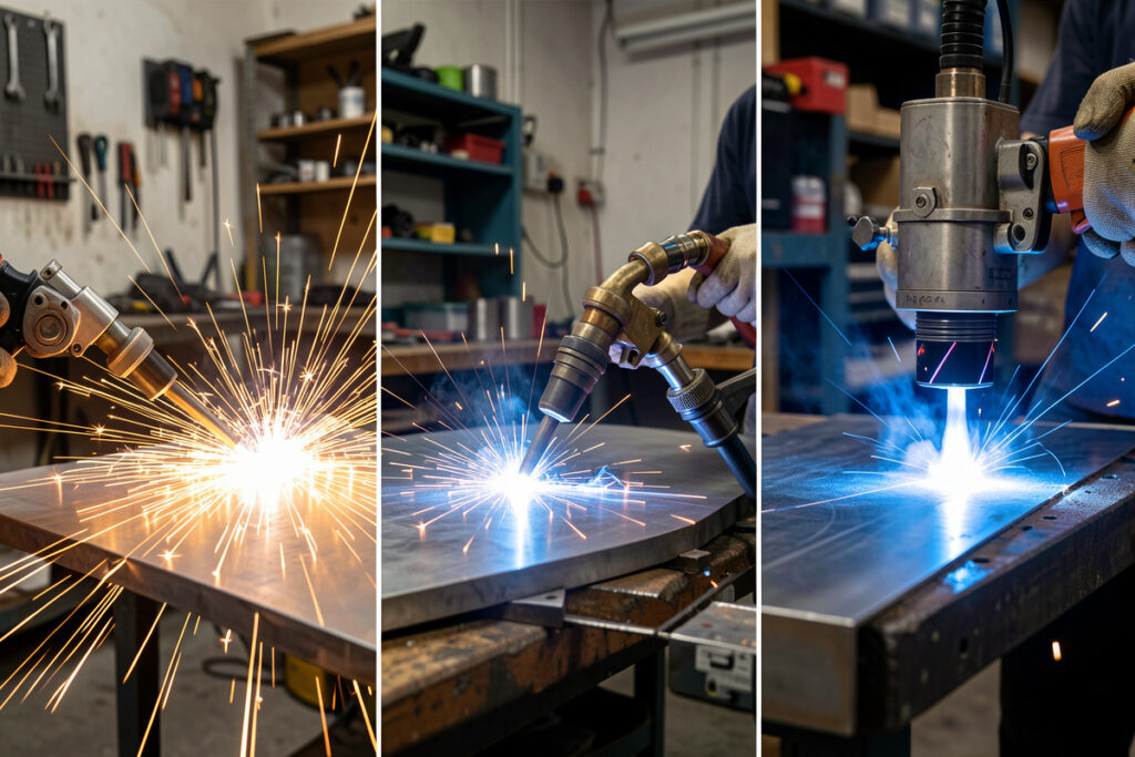 Plasma vs Oxy-Acetylene vs Laser Cutting: What Cuts Metal Best