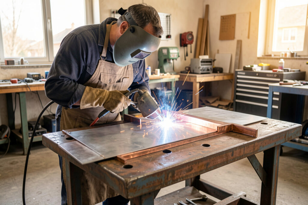 Welding Thin Sheet Metal Without Warping or Blow-Through