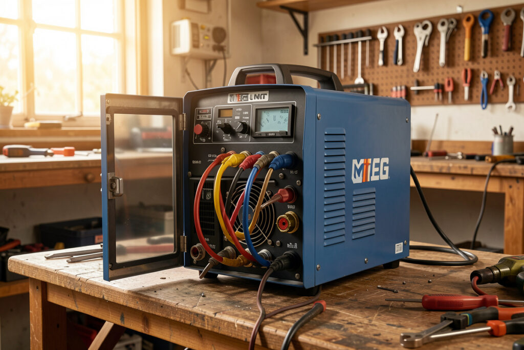 Flux-Core Polarity: Why Gasless Wire Runs Electrode-Negative
